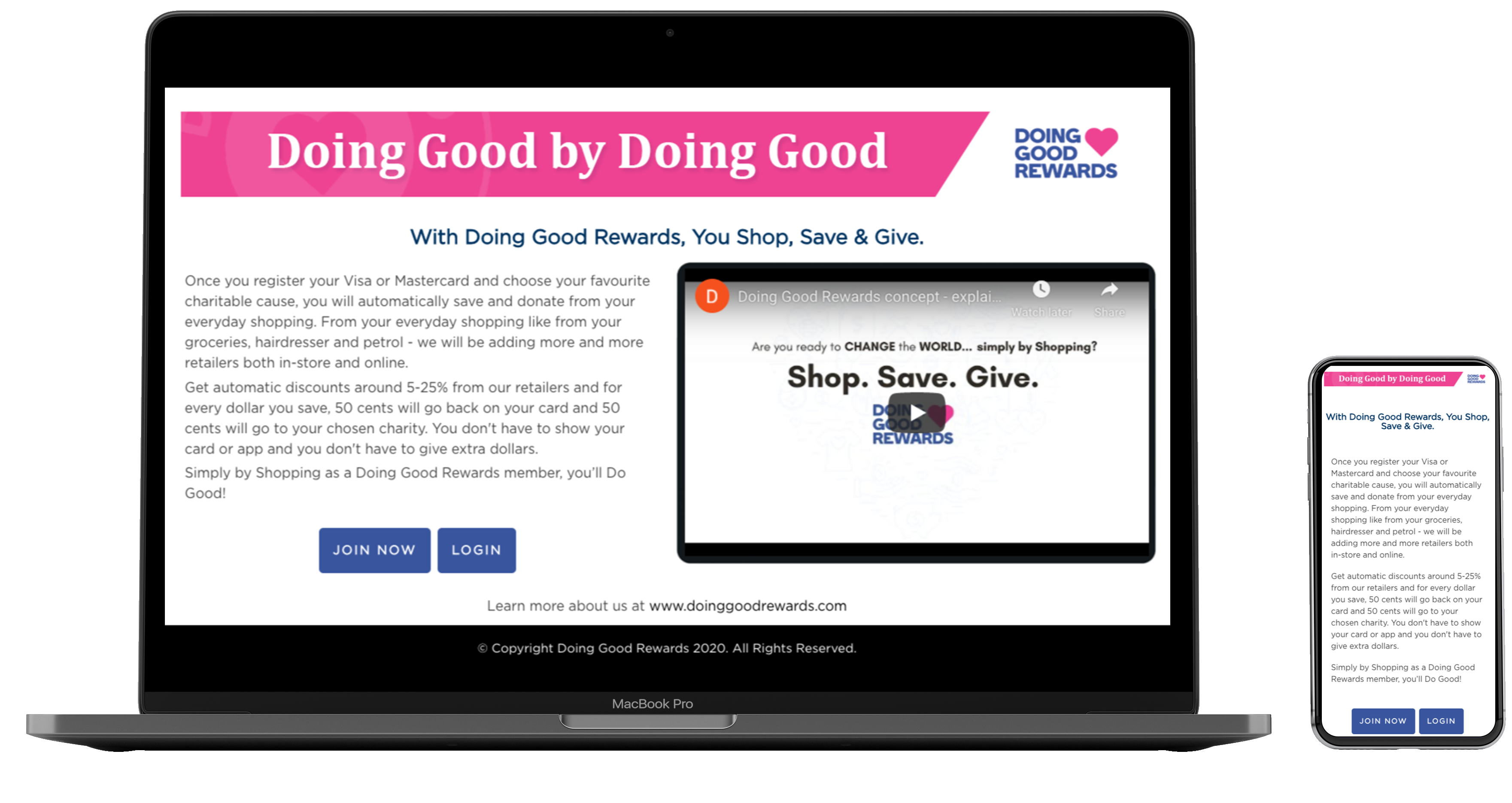 Doing Good Rewards Program